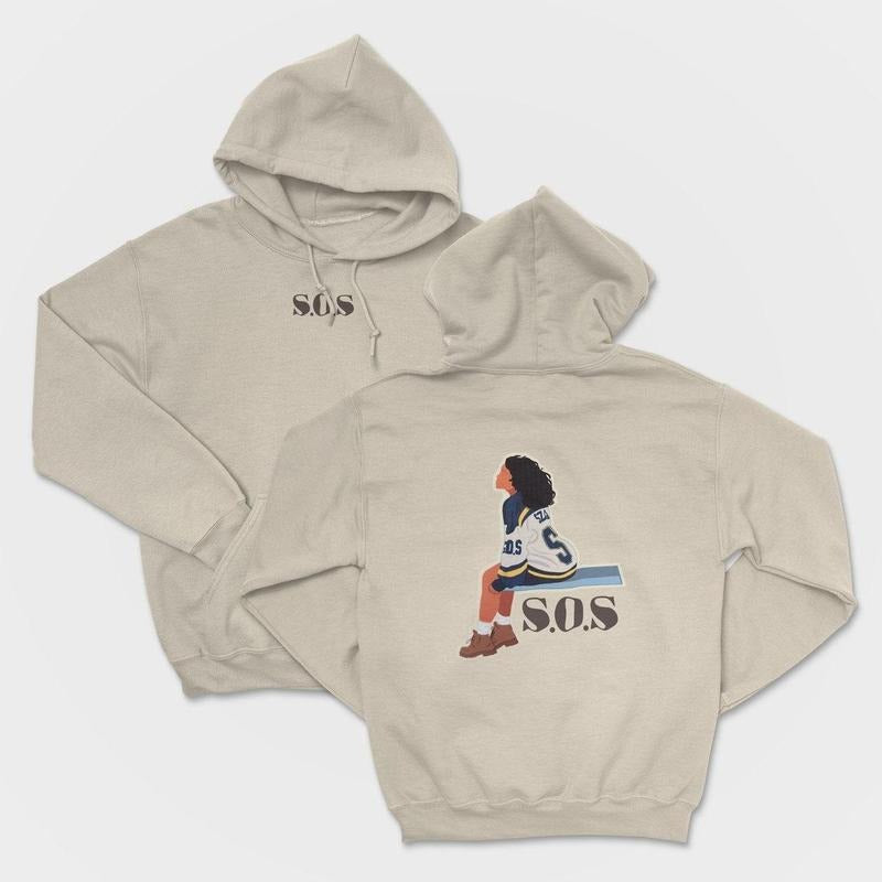S.O.S hoodie, Multicolor Hoodie, unisex hoodie, gift for fans
