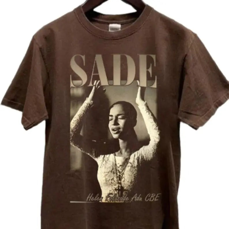 SADE ADU T-SHIRT - Graphic Sade Adu Tee, Classic Unisex Style Shirt, Gift for Sade fan