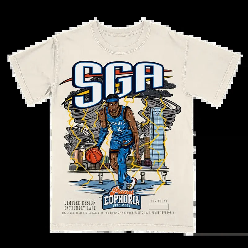 SGA Tee for Men - Soft and Comfortable Shirt - Menswear - Graphic T-Shirt