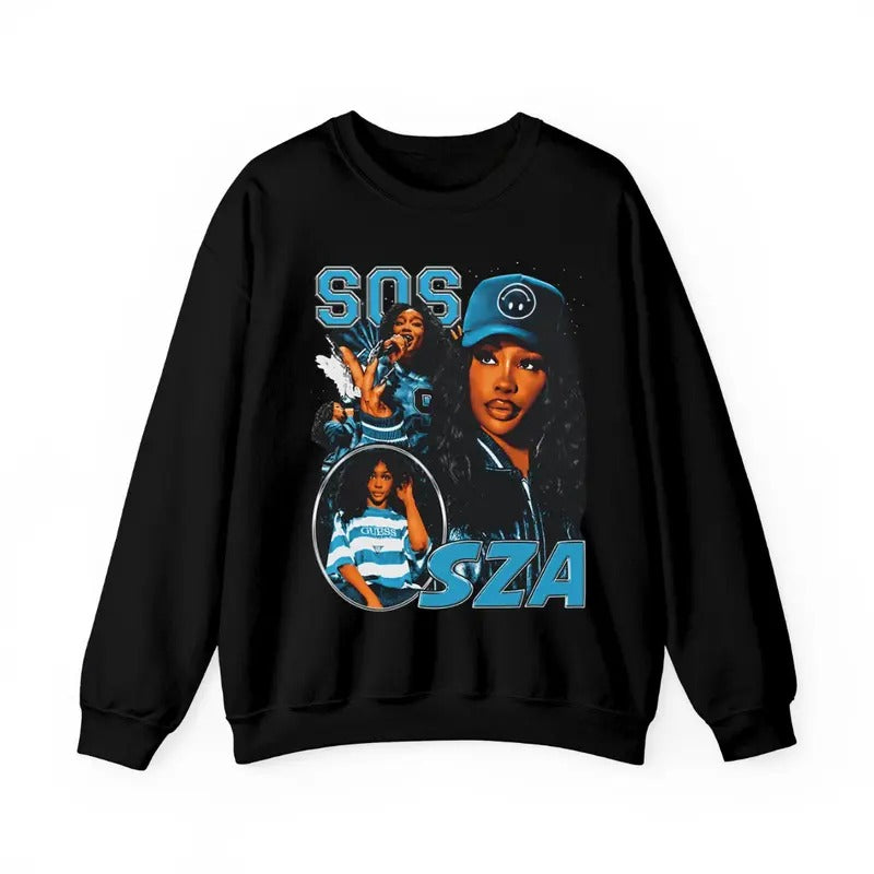 SZA Sweatshirt Rare Concert Tee Tour Shirt, Fans Shirt