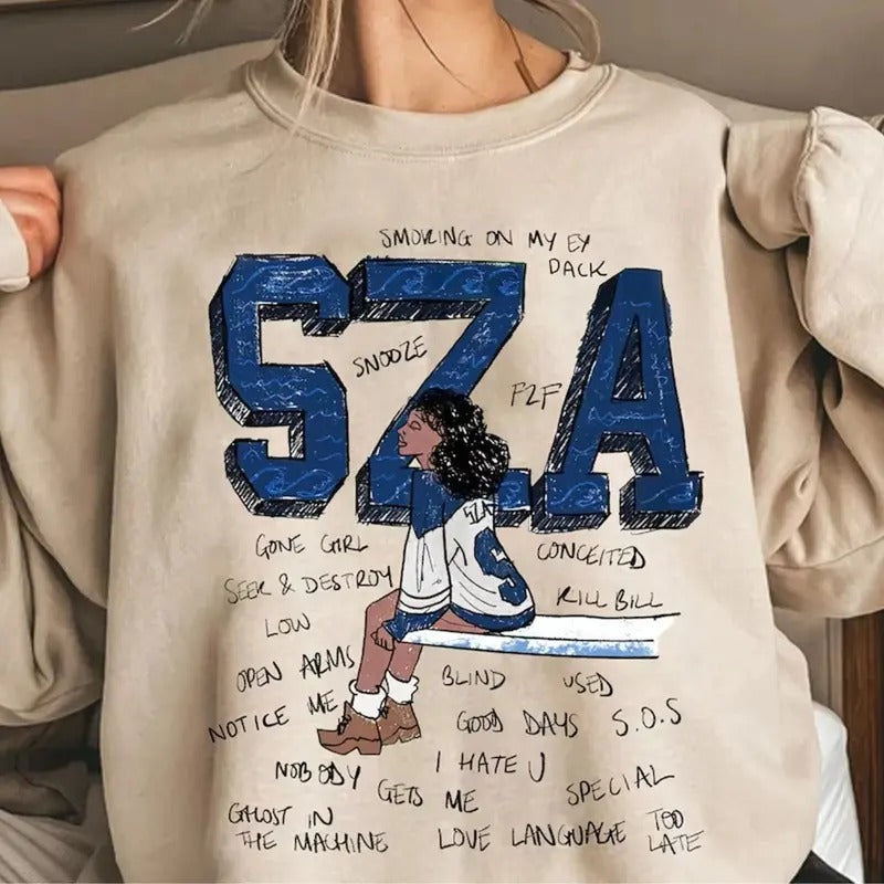 SZA Vintage Good Days Gone Girl Sweater, SZA fan Shirt, Unisex Tee