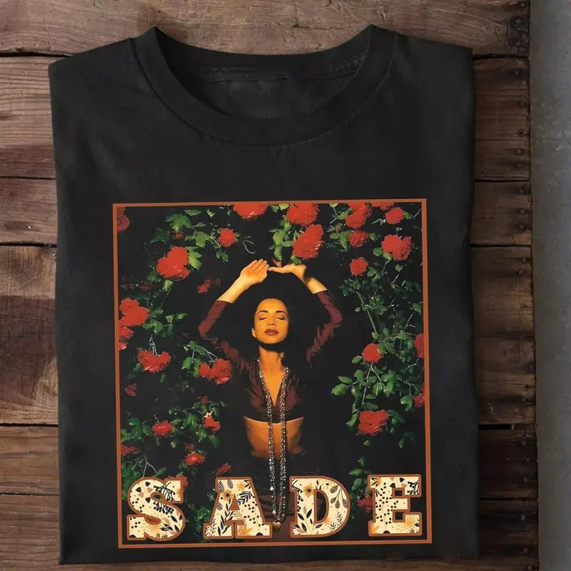 Sade Adu Singer Tour Gift For Fans Unisex T-Shirt, Vintage shirt