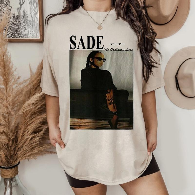 Sade Shirt, Sade No Ordinary Love Shirt, Sade Tour Tshirt, Unisex Shirt, Gifts For Female Male, Short Sleeve Tee, Streetwear