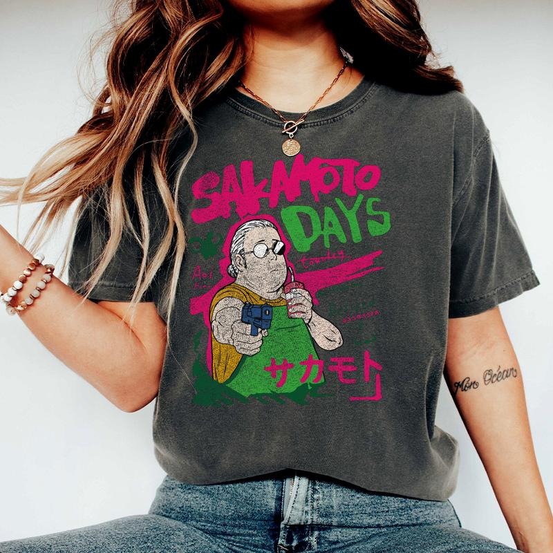 Sakamoto Days Shirt, Country Shirt Taro Sakamoto Unisex T-Shirt, Anime Sweatshirt