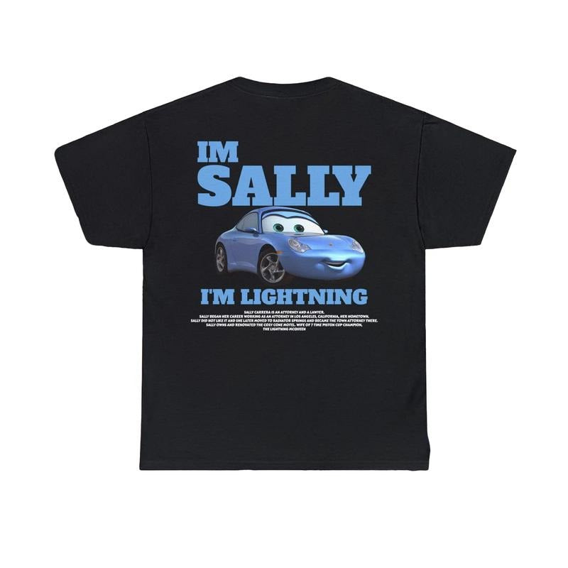 Sally Cars Movie, Sally, Lightning Mcqueen shirt, Lightning Mcqueen Kachow, Cars Movie, Vintage Car Tee, Cars Cartoon Shirt, Lightning