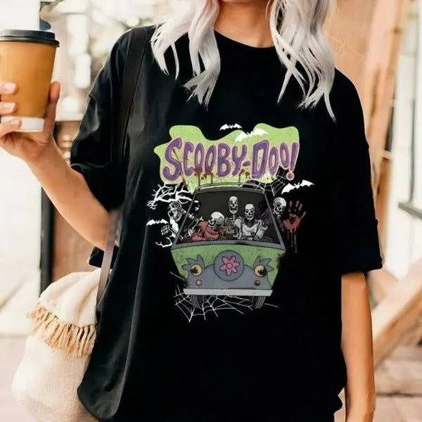 Scooby Retro Shirt, Vintage Halloween Shirt, Horror Movie Shirt, Scary Halloween Party, Halloween Season