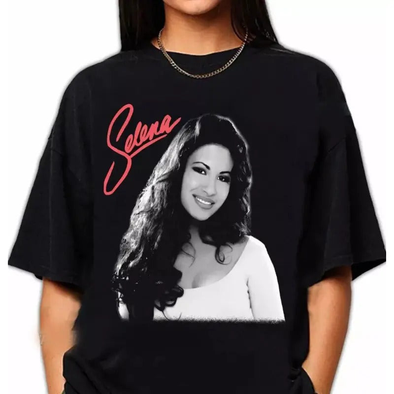 Selena Shirt, Selena Quintanilla Shirt, Vintage Unisex Tee, Cotton shirt,