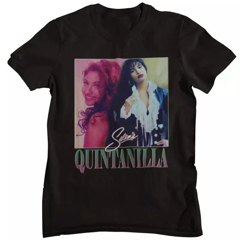 Selena quintanilla Shirt, Vintage 90s Hip Hop shirt, Music Lover Gift, Menswear Top, Womenswear Top Underwear Streetwear, Trendy Sweatshirt