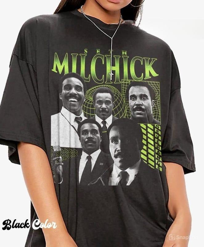 Severance Seth Milchick Shirt, Vintage Style, Unisex Graphic Tee, Lumon Industries