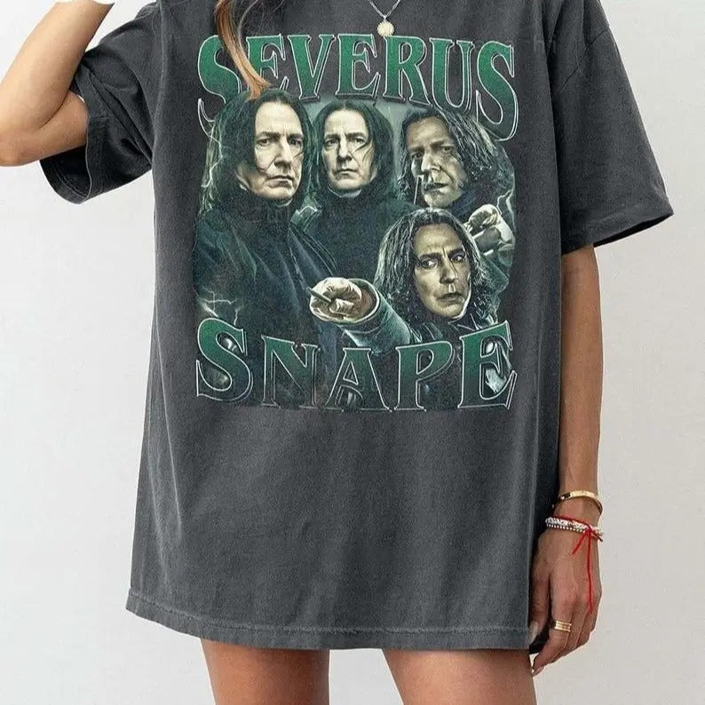 Severus Snape Shirt, Vintage Wizarding World Tee, After All This Time, Forever Love Shirt, Wizard Tee Shirt, Streetwear Round Neck
