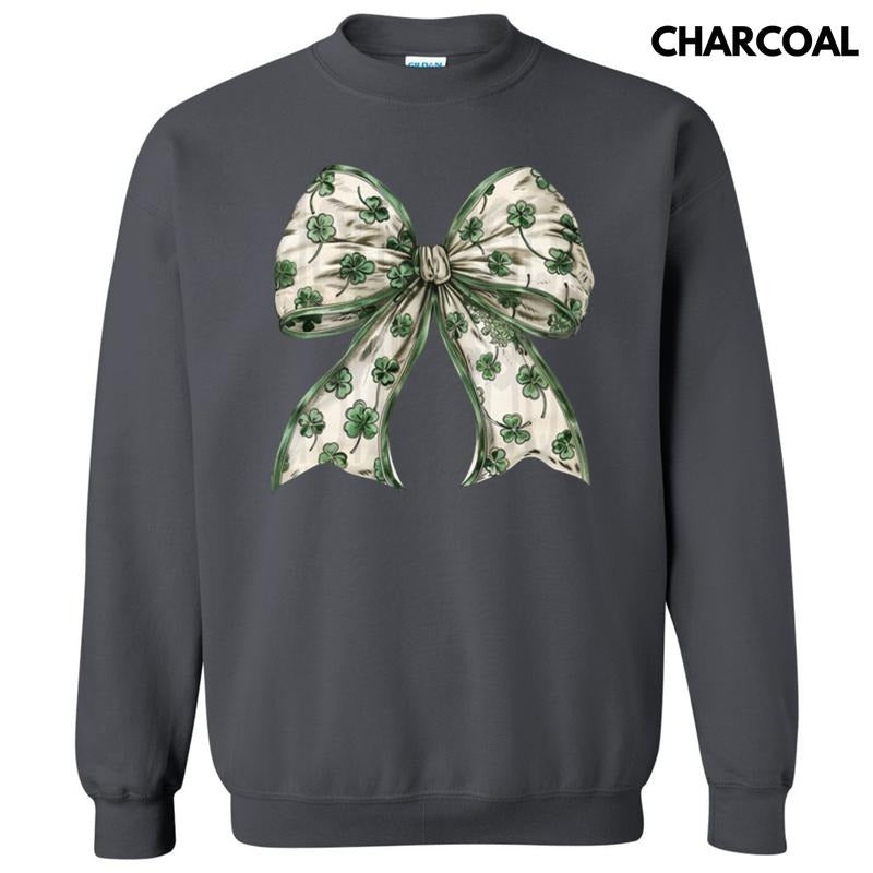 Shamrock Bow Sweatshirt