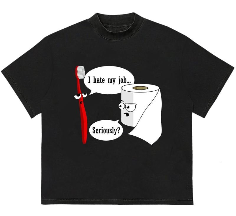 Shirts That Go Hard Funny Meme T-Shirt Premium Comfort HipHop Style Oversized