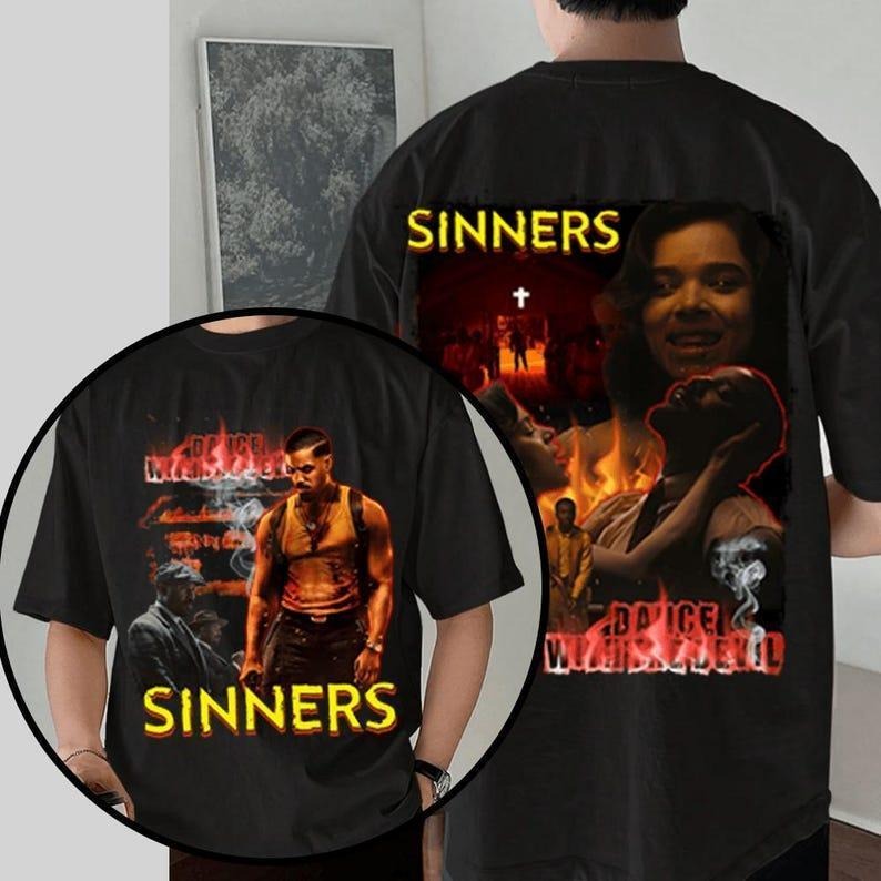 Sinners Double-Sided T-shirt, Dance With The Devil MovieTee, GothicSinners Hoodie, Horror Film Sweatshirt