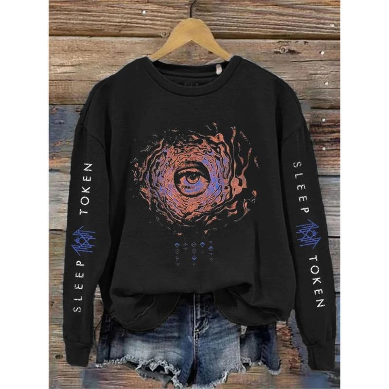 Sleep Token - Place Will Become Your Tomb Print Vintage Sweatshirt - Hoodie, Gift For Fan Sleeves With Designs