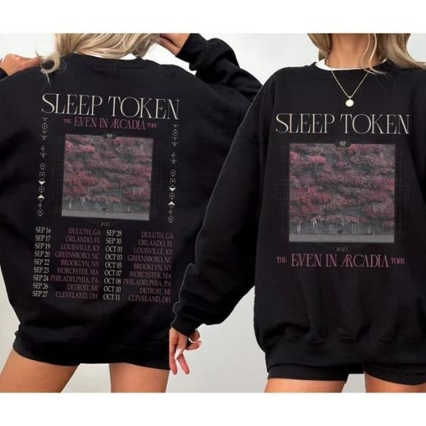 Sleep Token Even In Arcadia Shirt Emergence T-shirt, Sweatshirt, Vintage Rock Band Hoodie Sleep Token Tour Merch 2025