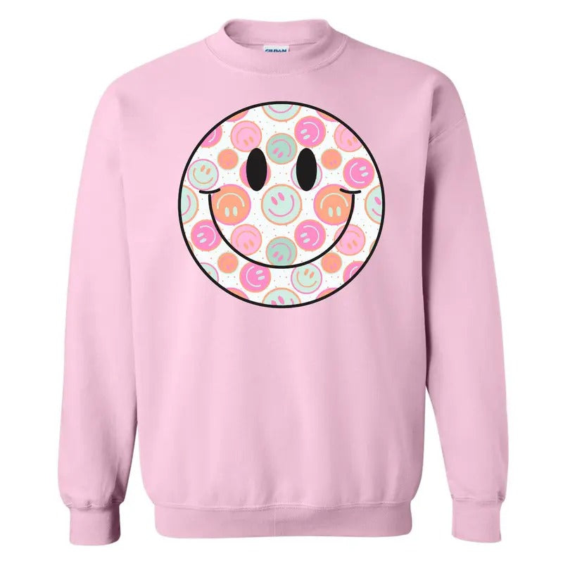 Smiles On Smiles Happy Face Sweatshirt 'NLB'