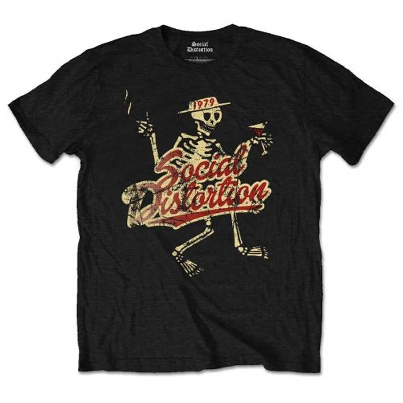 Social Distortion Vintage 1979 Official Tee TShirt Mens Unisex Menswear Top