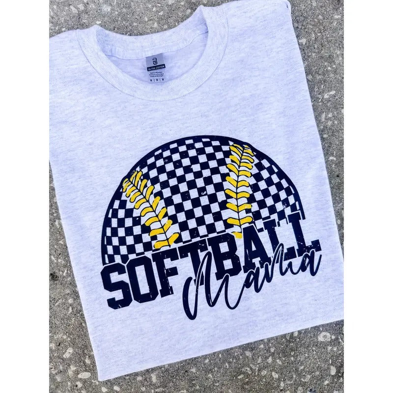 Softball Mama Graphic Top