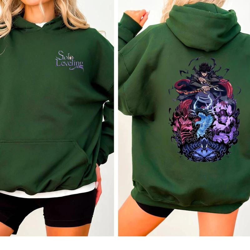 Solo Leveling Arise Shirt, Manga Sweatshirt, Anime Hoodie, Anime Lovers shirt, All Season Outfit
