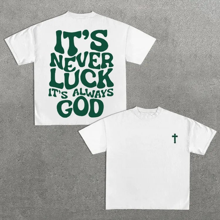Sopula Amen God Graphic Short Sleeve T-Shirt