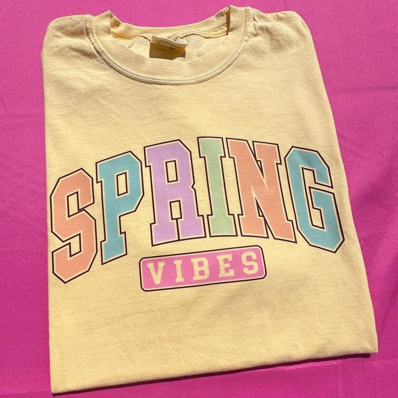 Spring Vibes Comfort Colors T-Shirt