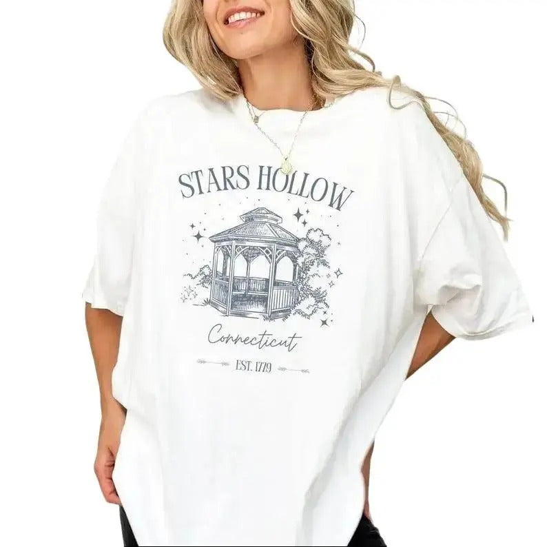Star Hollow Connecticut Shirt, Lukes Dinner Tshirt, Dragonfly Shirt, Vintage Gilmore Girl Shirt, TV Show Fans Gift, TV Series Shirt