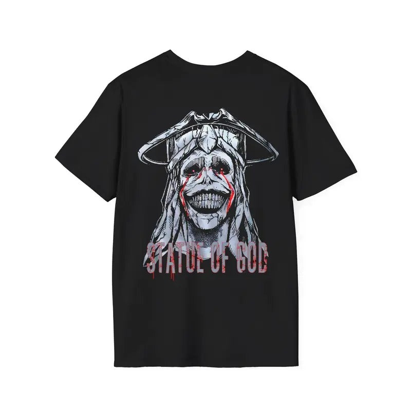 Statue Of God T-shirt Anime Shirt Graphic Tee