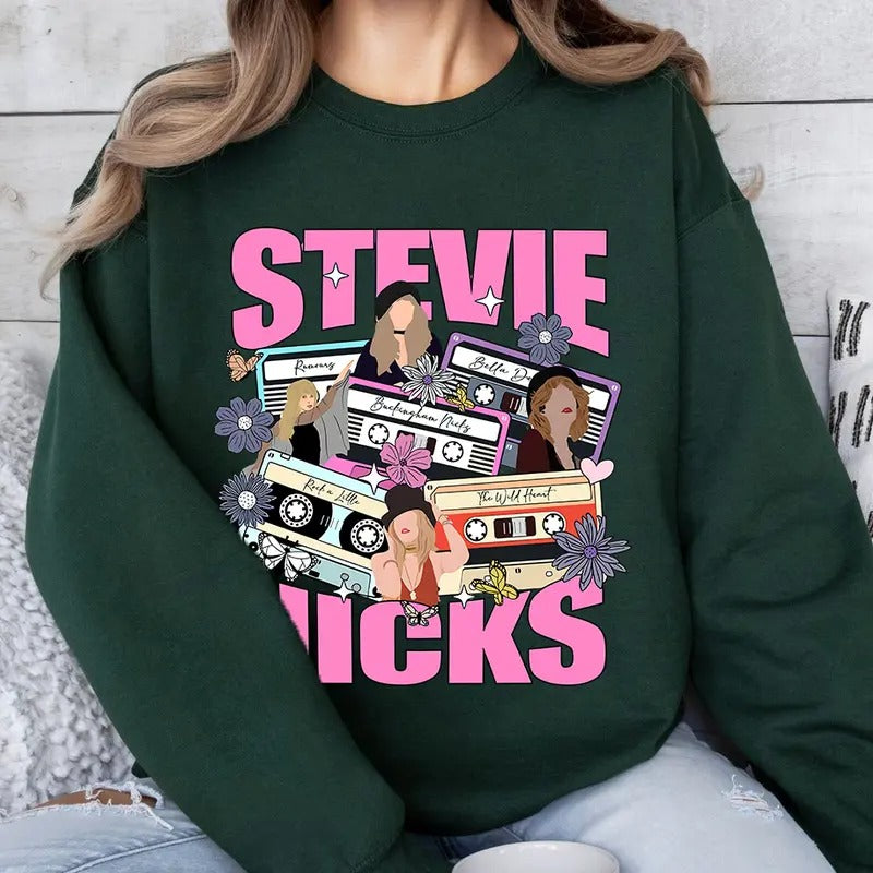Stevie Nicks 2024 Tour Shirt Sweatshirt Hoodie, Rock Music Shirt, Favorite Song Music Lover Gift Shirt Sweatshirt Hoodie