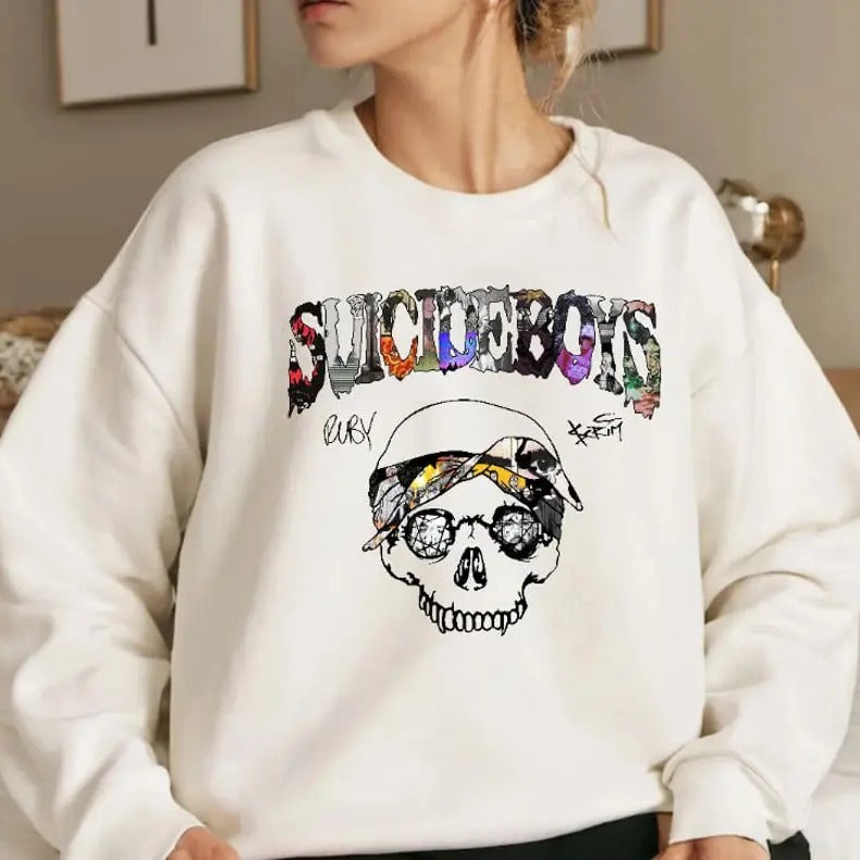 Suicide Boys Sweatshirt, Vintage Suicideboys Shirt Sweatshirt, SuicideBoys merch, Suicide Boys Now The Moon's Rising Album, Sboy Tee
