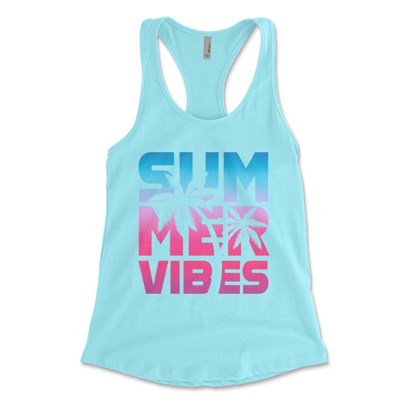 Summer Vibes Tshirt - Graphic Tee - Beach Tshirt - Oversized Tee