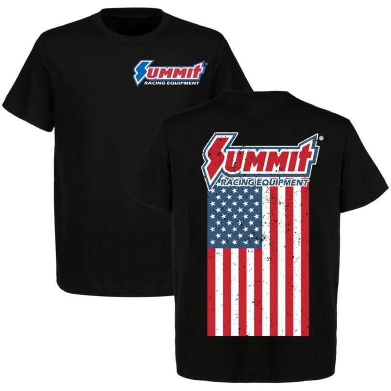 Summit Racing Equipment American Flag T-shirts Truck Shirts Perfect Gift For Menswear Womenswear