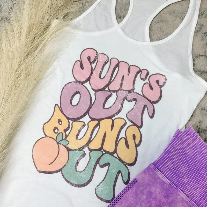 Sun's Out Graphic Top