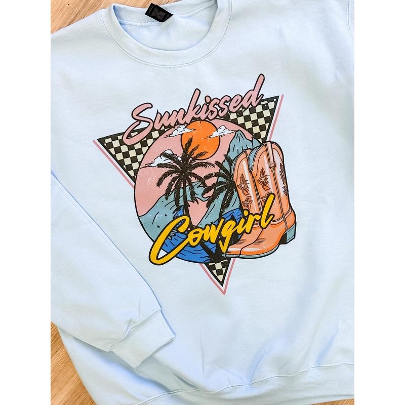 Sunkissed Cowgirl Graphic Top