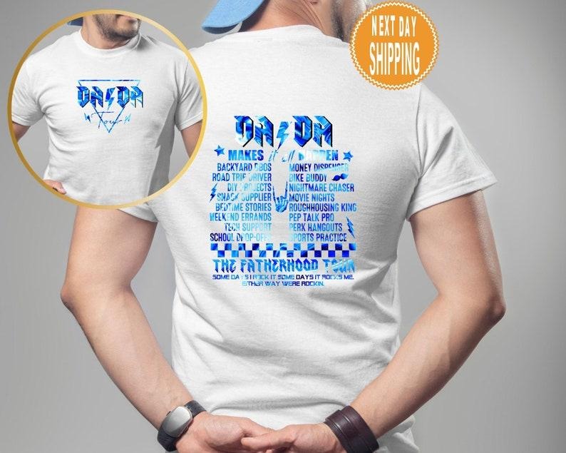 Dad Tour Shirt/Shirt/T-shirt/Hoodie/Sweater, The Fatherhood Tour T-Shirt, Fathers Day Gift From Wife, Dad T-Shirt, Dad Birthday Gift, Gift For Dad From Daughter