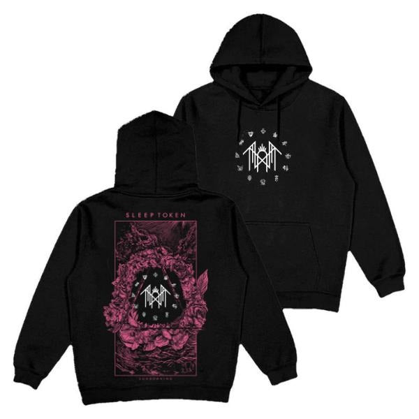 Retro Limited Sleep Token Rose Heavy Metal Hoodie/Sweatshirt/T-Shirt, Cotton Crewneck Unisex Hoodie Sweatshirt T-Shirt for Men and Women, Ideal Gift