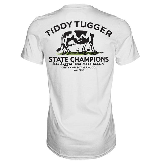 TIDDY TUGGER 1990 STATE CHAMPIONS MEN'S T-SHIRT, funny meme shirt