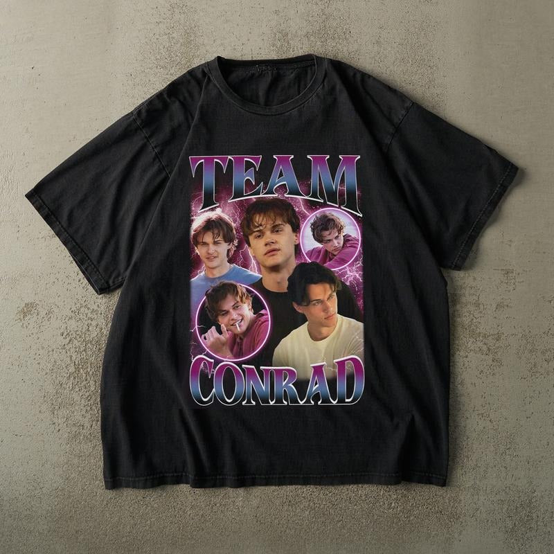 Team Conrad Bootleg Shirt, Conrad Fisher TShirt, The Summer I Turned Pretty Shirt, Retro 90s Bootleg Casual Tee