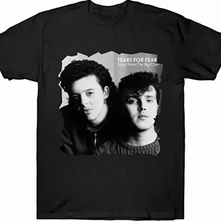 Tears For Fears Unisex T-Shirt Gift for Fans All Size Cotton Menswear Top Decoration