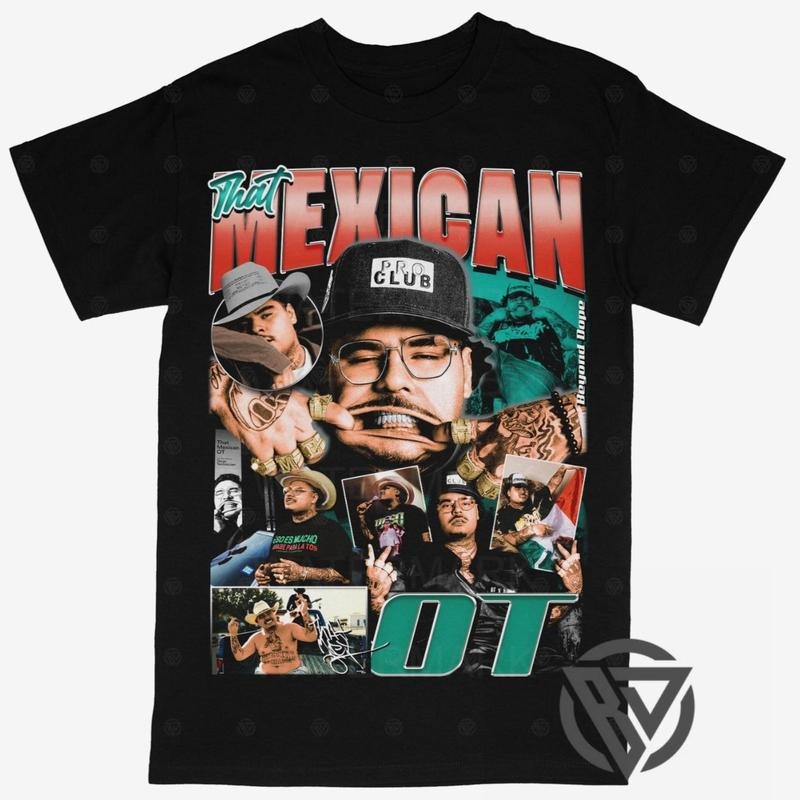 That Mexican OT Tee Shirt Concert Tour Texas Rap Hiphop Cotton Gift For Fan Men Women Casual Unisex T-Shirt
