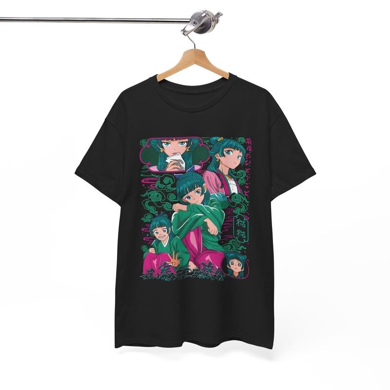 The Apothecary Diaries Tshirt, MaoMao, Jinshi, Anime Shirt, Kawaii T-Shirts, Japanese Graphic Teesstyle{n002}7