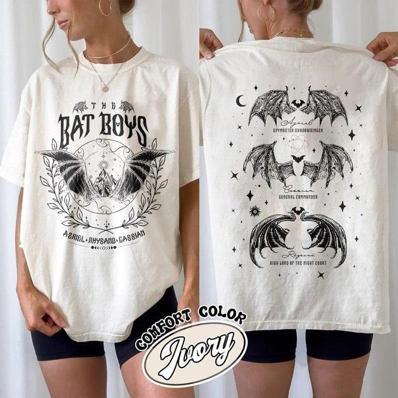 The Bat Boys Shirt, The Bat Boys The Night Court Acotar Shirt, Acotar The Bat Boys, Acotar Shirt Az, Unisex Tshirt |Funny Birthday Cotton Tee Vintage Gift For Men Women