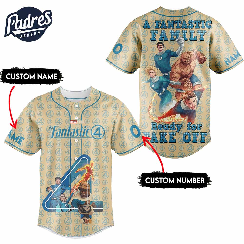 The Fantastic Four Movie Baseball Jersey - Padres Jersey Oasis: Elevate Your Baseball Style Game