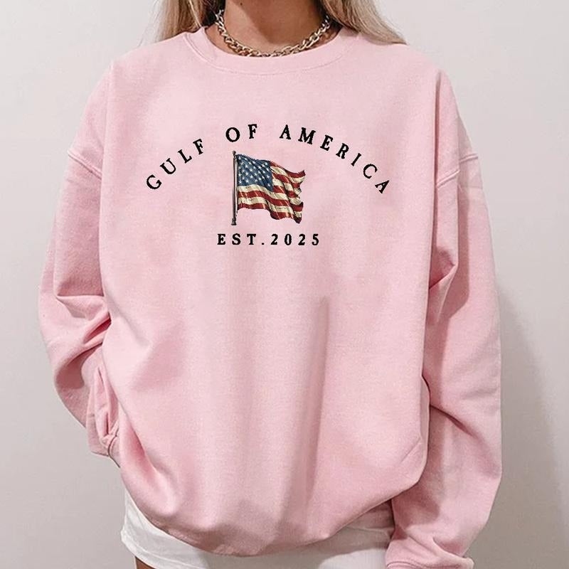 The Gulf of America T-Shirt, Patriotic Republican Sweatshirt, Patriot American Tee, Patriotic Tee, Preppy Shirt, Gift for Americans
