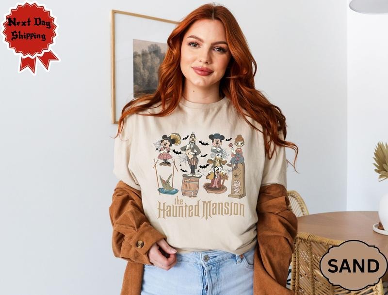 The Haunted Mansion Retro Comic Tshirt, Halloween Shirt, Haunted Mansion Tee, Halloween Gifts, Haunted Mansion 1969