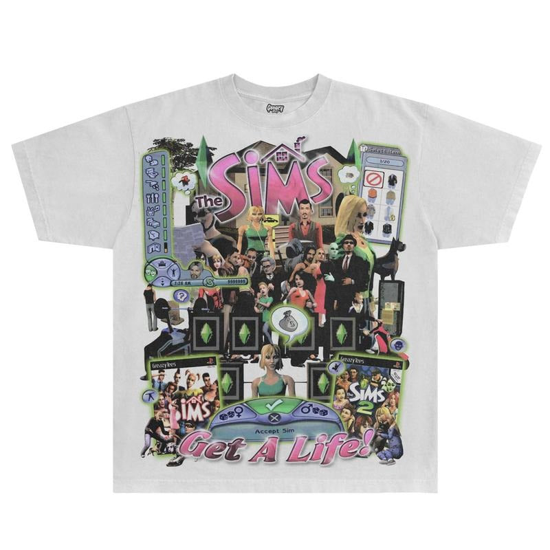 The Sims Classic Tee | Vintage Tee Graphic T-Shirt Sweatshirt Hoodie | Sport Tee - Gift For Fan