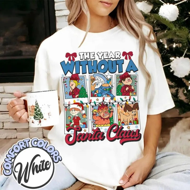 The Year Without Santa Claus Comfort Colors Shirt, Miser Brothers Shirt, Heat and Snow Misers Shirt, Funny Cartoon, Christmas Movies Shirt