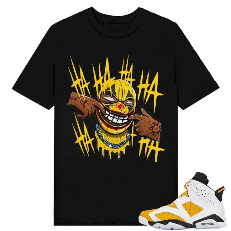 Toddies We Are All Clowns T-shirt, Shirt match Sneaker Classic Cotton Black Color