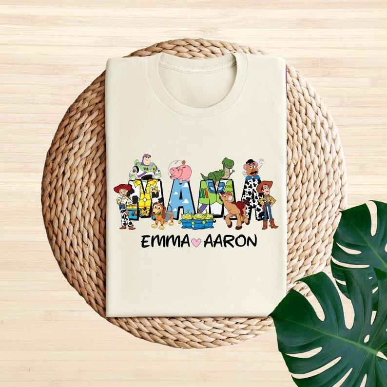 Toy Story Mama Shirt, Mother's Day Tee, Custom Mom Shirt, Mom Gift, Trip Mom Shirt, Tee