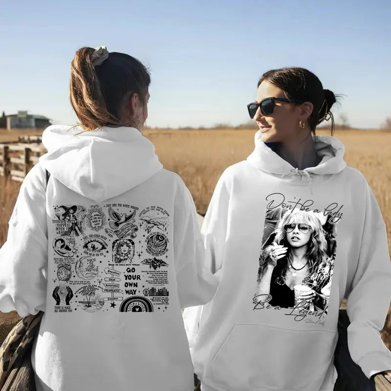 Tracklist Stevie Nicks 2 Sides Newest Shirt Sweatshirt Hoodiee, Silver Springs Shirt Unisex, Gifts For Her