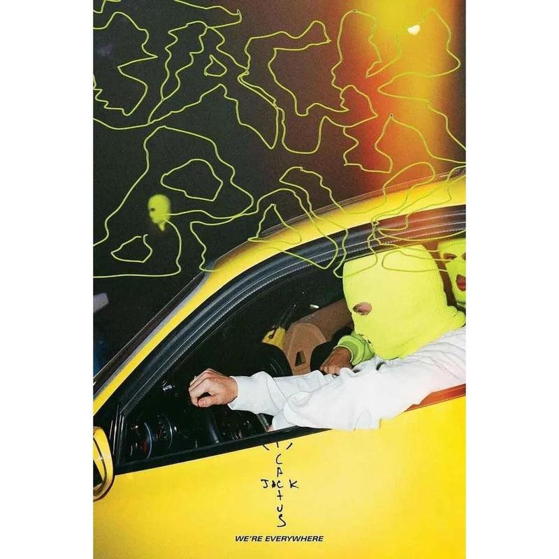 Travis Scott Jackboys Cactus Jack Poster - 18 x 24